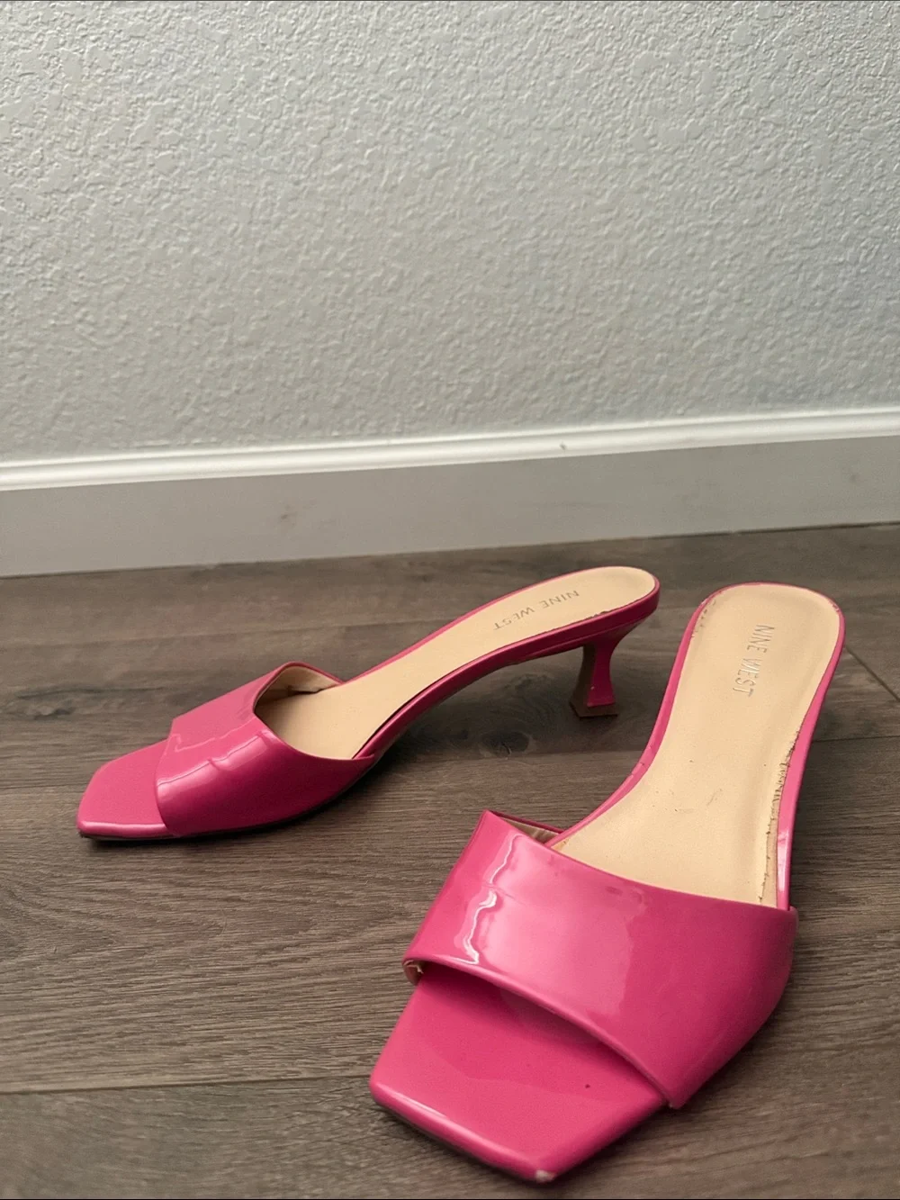 Nine West bright patent